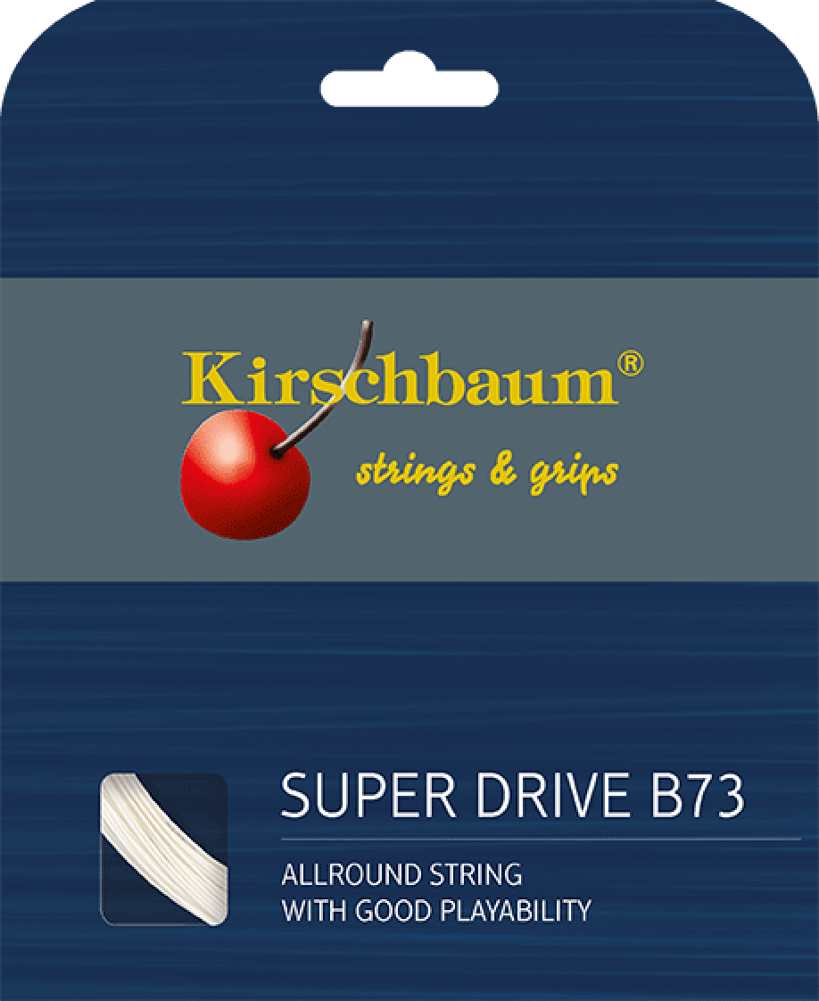 Stringing with Kirschbaum Super Drive B73 white