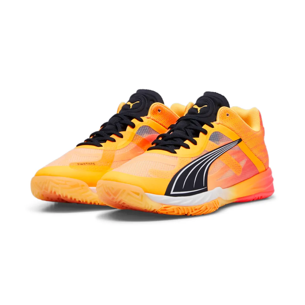 Puma Indoor Court Shoes Accelerate Nitro SQD orange Men's