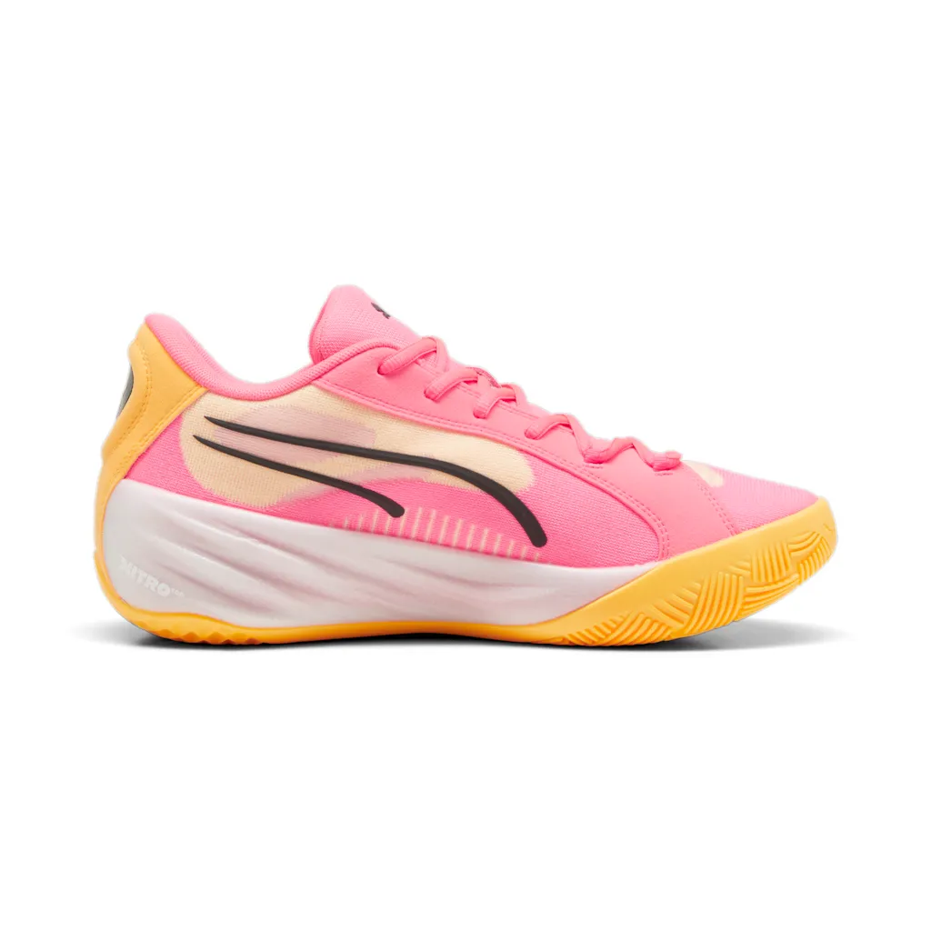 Puma Indoor Court Shoes All-Pro Nitro (Basketball) orange/pink men's