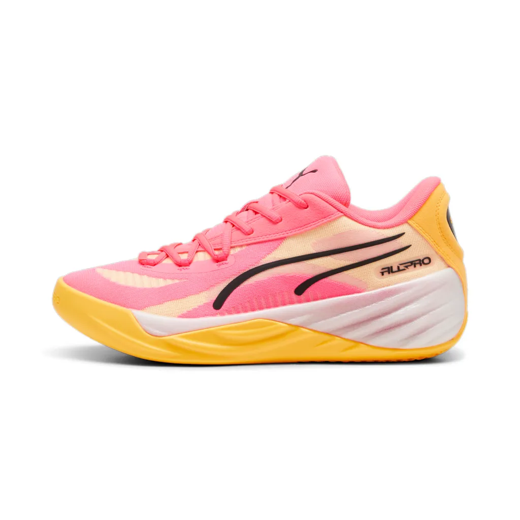 Puma Indoor Court Shoes All-Pro Nitro (Basketball) orange/pink men's