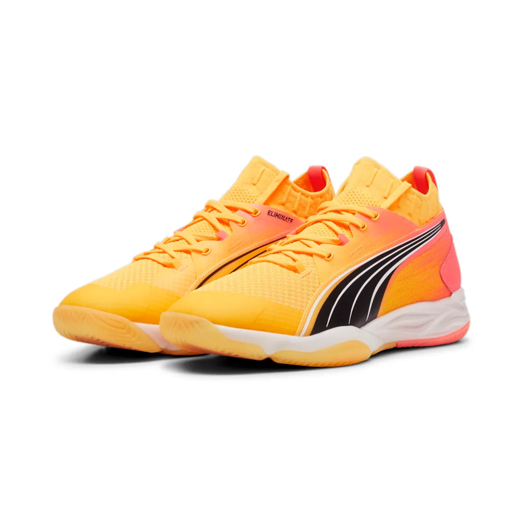 Puma Indoor Court Shoes Eliminate Nitro SQD orange Men's