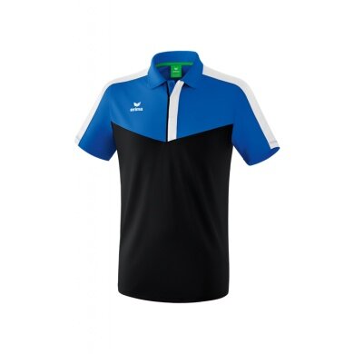 Erima Sport-Polo Squad (100% Polyester) royal blue/black Men