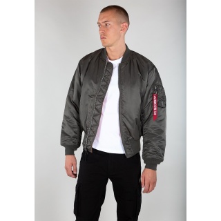 Alpha Industries Flight Jacket MA-1 (Transition Reversible Jacket) grey Men