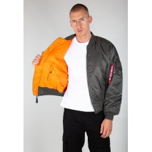 Alpha Industries Flight Jacket MA-1 (Transition Reversible Jacket) grey Men