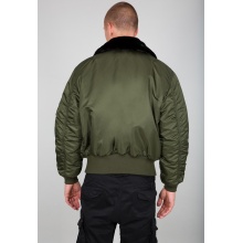 Alpha Industries Winter Jacket Pilot Jacket B15 (water-repellent) dark green Men