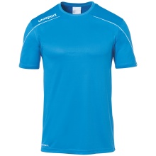 uhlsport Sport Jersey Stream 22 (100% Polyester) cyan blue/white Kids