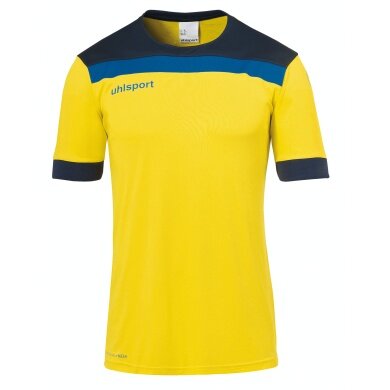 uhlsport Sport T-shirt Offense 23 lime green/navy Men