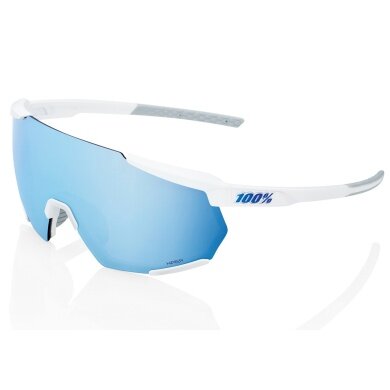 100% Sport Sunglasses Racetrap 3.0 HiPER Lens white - 1 pair of glasses with hard case