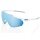 100% Sport Sunglasses Racetrap 3.0 HiPER Lens white - 1 pair of glasses with hard case