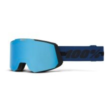 100% Ski Goggles Snowcraft HiPER Mirror Blue Lens blue - 1 Goggles