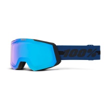 100% Ski Goggles Snowcraft HiPER Mirror Blue Lens blue - 1 Goggles