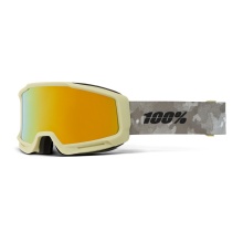 100% Ski Goggles Okan HiPER Gold Mirror Lens grey - 1 pair of goggles