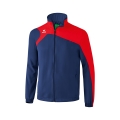 Erima Presentation Jacket Club 1900 2.0 (100% Polyester, Stand-up Collar, Lining) Navy Blue/Red Men