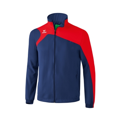 Erima Presentation Jacket Club 1900 2.0 (100% Polyester, Stand-up Collar, Lining) Navy Blue/Red Men