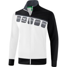 Erima Training Jacket 5C white/black Men