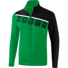 Erima Training Jacket 5C green/black Men