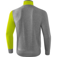 Erima Training Jacket 5C grey/lime/black Men