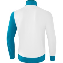 Erima Training Jacket 5C white/light blue Kids