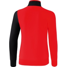 Erima Training Jacket 5C (elastic, moisture-regulating) red/black Women