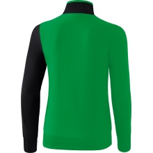 Erima Training Jacket 5C (elastic, moisture-regulating) green/black Women