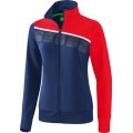 Erima Training Jacket 5C (elastic, moisture-regulating) navy blue/red Women