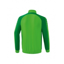 Erima Presentation Jacket Six Wings (100% Polyester, Stand-up Collar, without Lining) Green/Emerald Boys