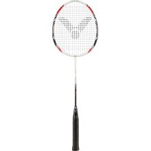 Victor Badminton racket ST1680 ITJ steel (115g, One-Peace-Optic) white - strung -