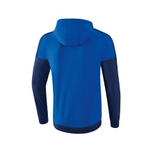 Erima Training Jacket Squad Tracktop Jacket with Hood Royal Blue/Navy Men