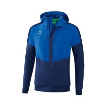 Erima Training Jacket Squad Tracktop Jacket with Hood Royal Blue/Navy Men