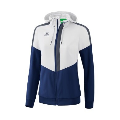 Erima Squad Worker Training Jacket White/Navy/Grey Men