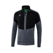 Erima Training Jacket Squad Worker black/grey Kids