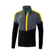 Erima Squad Worker Training Jacket grey/black/yellow Men