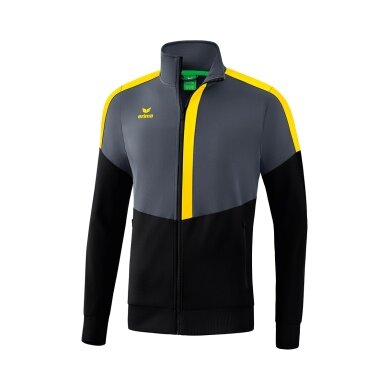 Erima Squad Worker Training Jacket grey/black/yellow Men