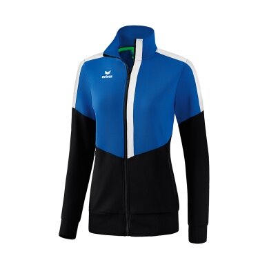 Erima Training Jacket Squad Worker royal blue/black Women