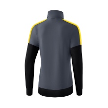 Erima Training Jacket Squad Worker black/grey/yellow Women