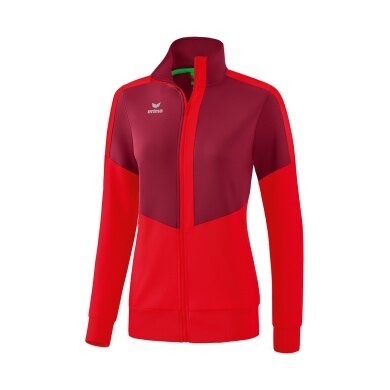 Erima Training Jacket Squad Worker Bordeaux/Red Women