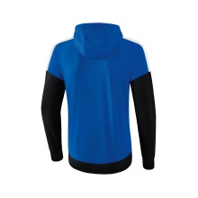 Erima Squad Hooded Training Jacket in Royal/Black/White Men