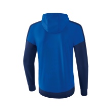 Erima Squad Hooded Training Jacket in Royal/Navy for Men