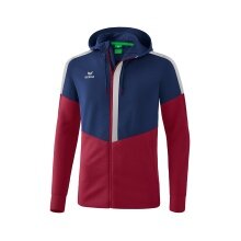 Erima Training Jacket Squad 2020 navy/bordeaux/grey Boys