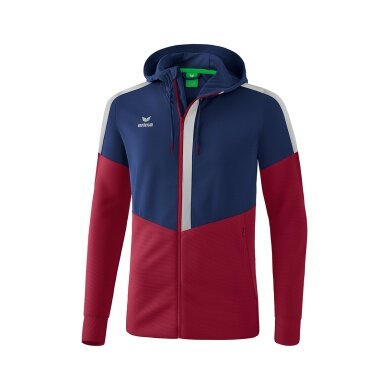 Erima Training Jacket Squad 2020 navy/bordeaux/grey Boys