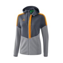 Erima Training Jacket Squad grey/orange Women