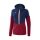 Erima Training Jacket Squad navy blue/bordeaux Women