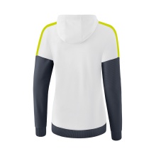 Erima Training Jacket Squad white/grey/lime Women