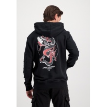 Alpha Industries Hoodie Heritage Dragon black Men