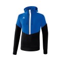 Erima Hoodie Squad (Cotton Touch) royal blue/black/white Men