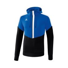 Erima Hoodie Squad (Cotton Touch) royal blue/black/white Men