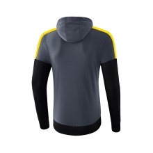 Erima Hoodie Squad (Cotton Touch) grey/black/yellow Men