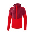 Erima Hoodie Squad Hoodie (Cotton Touch) bordeaux/red Men