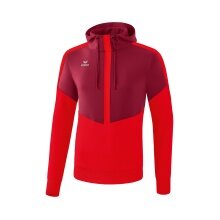 Erima Hoodie Squad Hoodie (Cotton Touch) bordeaux/red Men