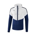 Erima Hoodie Squad white/navy/grey boys